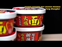 Korean Sausage Hot Chicken Noodles instant noodles 