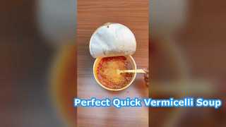 Do you want to taste the vermicelly?