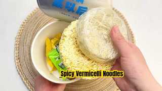 Spicy Vermicelli Noodles Quick Chinese Meal