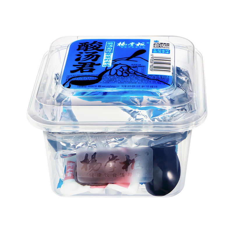 Seaweed And Shrimp Flavor Sour Soup Chinese Instant Noodles Leaf With OEM Acceptable