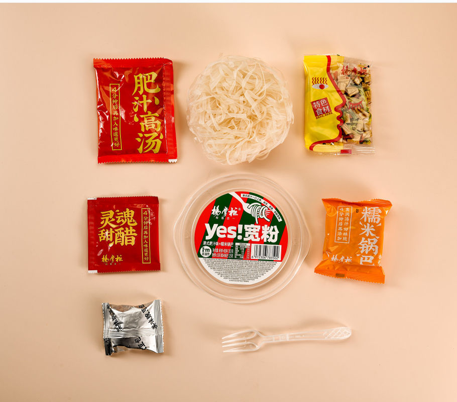 Non Fried Instant Vermicelli YES Wide Vermicelli With Hong Kong Style Rich Juice Flavor