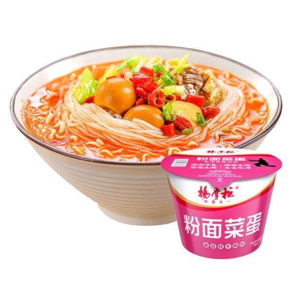 YangZhangGui S Quick And Easy Vermicelli And Instant Noodles With Stewed Beef Flavor And Tomato