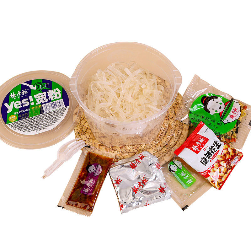 138g*12 Barrels Chinese Sweet Potato Vermicelli Not Spicy Level Size Per Carton