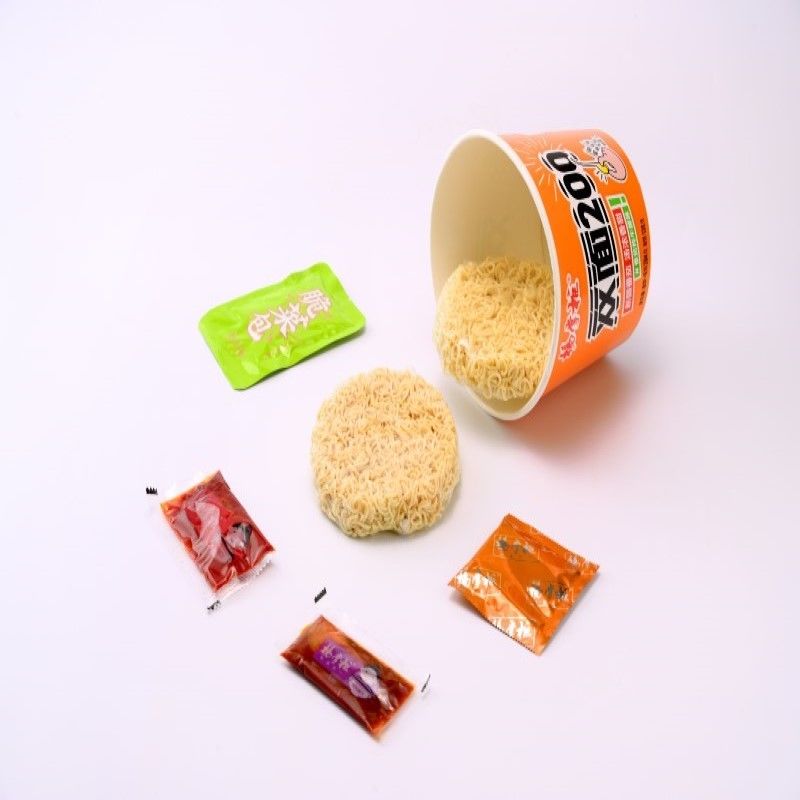 Soup Type Instant Noodles Per Net Weight 204g*12 12 Months Validity with 2 noodle cakes