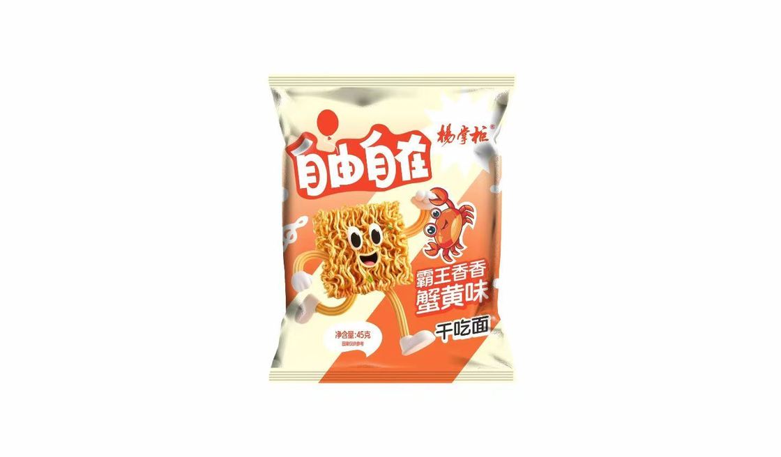 Ready-to-eat Snack Noodles Instant Noodles with Orleans Roasted Wing Flavor and Ingredients