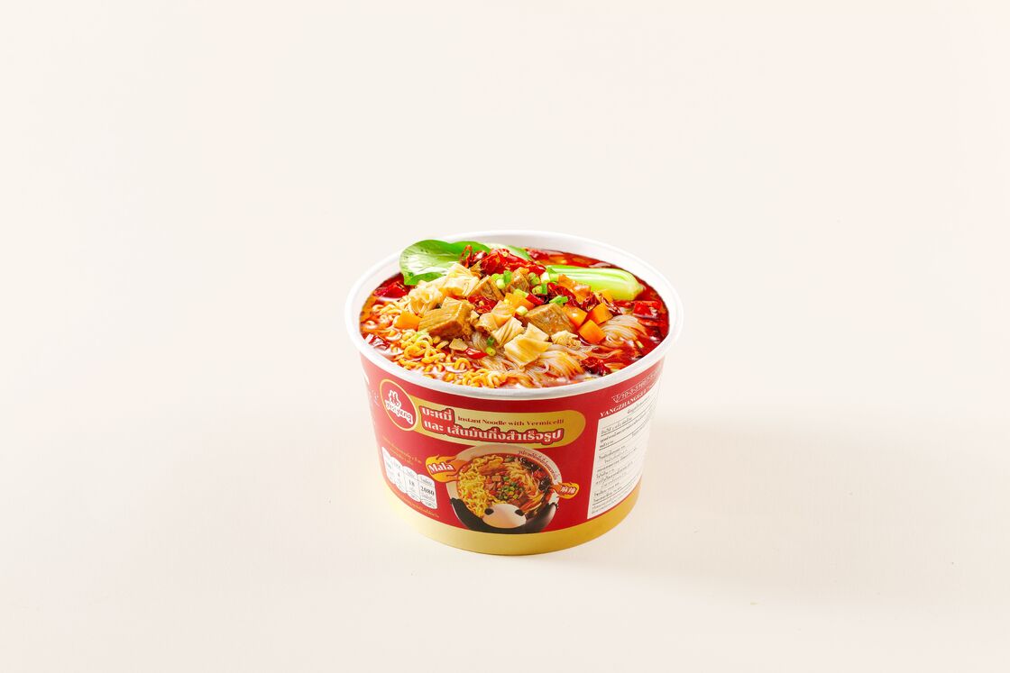 Vegetable Cup Noodles Spicy Instant Noodles Featuring 12 Months Shelf Life Ideal for Retail and Foodservice Distribution