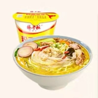 Instant Noodles and Vermicelli Combination   Spicy Beef Flavor 183G Per Barrel